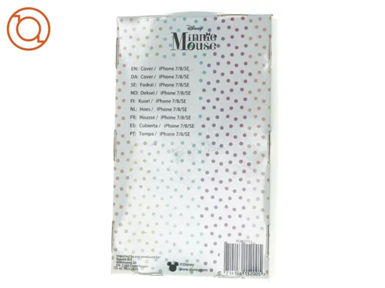 Billede 2 - Disney Minnie Mouse Cover til iphone 7 og 8 og SE