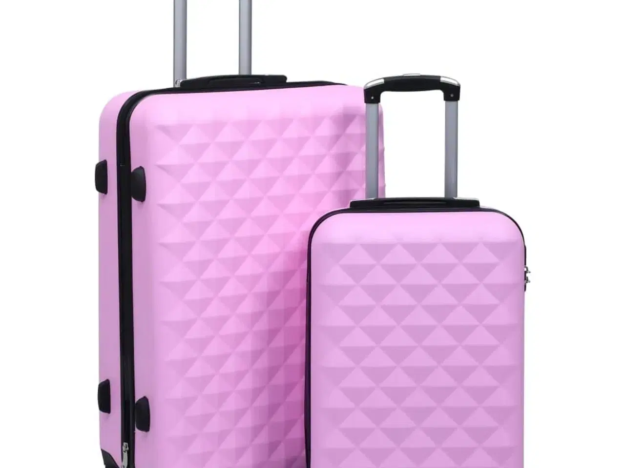 Billede 1 - Kuffert sæt 2 stk. hardcase ABS pink