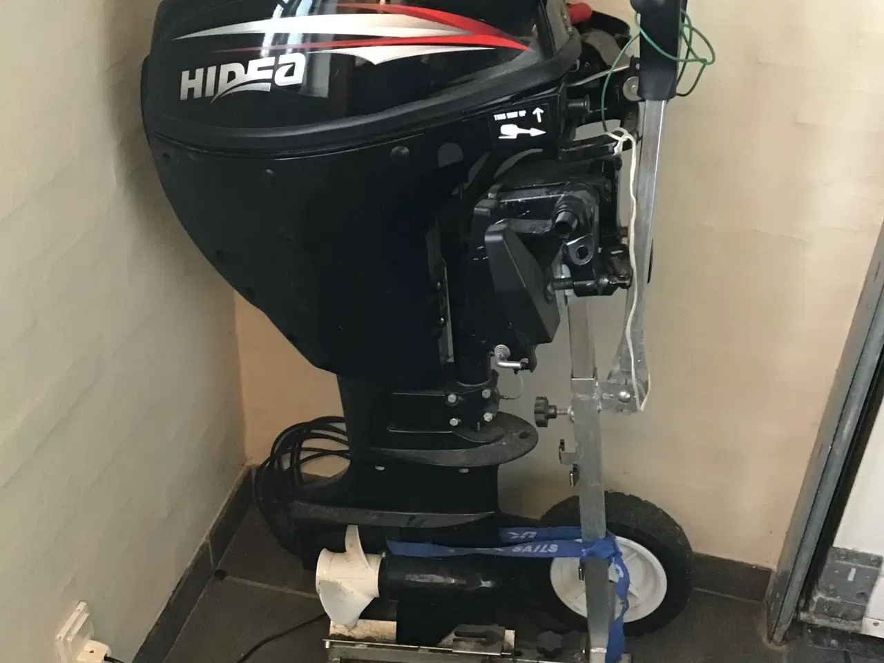 Billede 7 - HIDEA påhængsmotor med stand