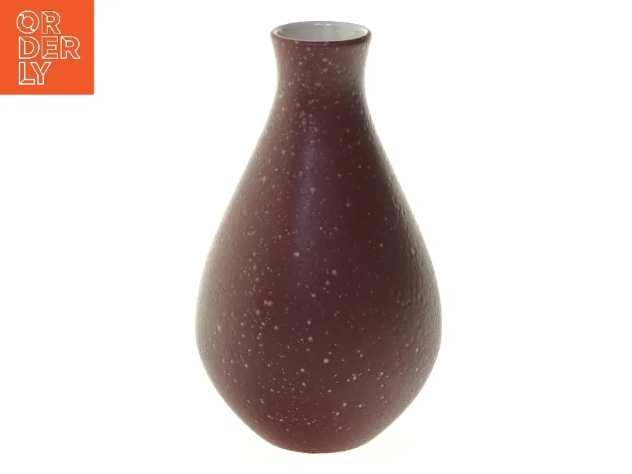 Billede 1 - keramikvase (str. 17x11 cm)