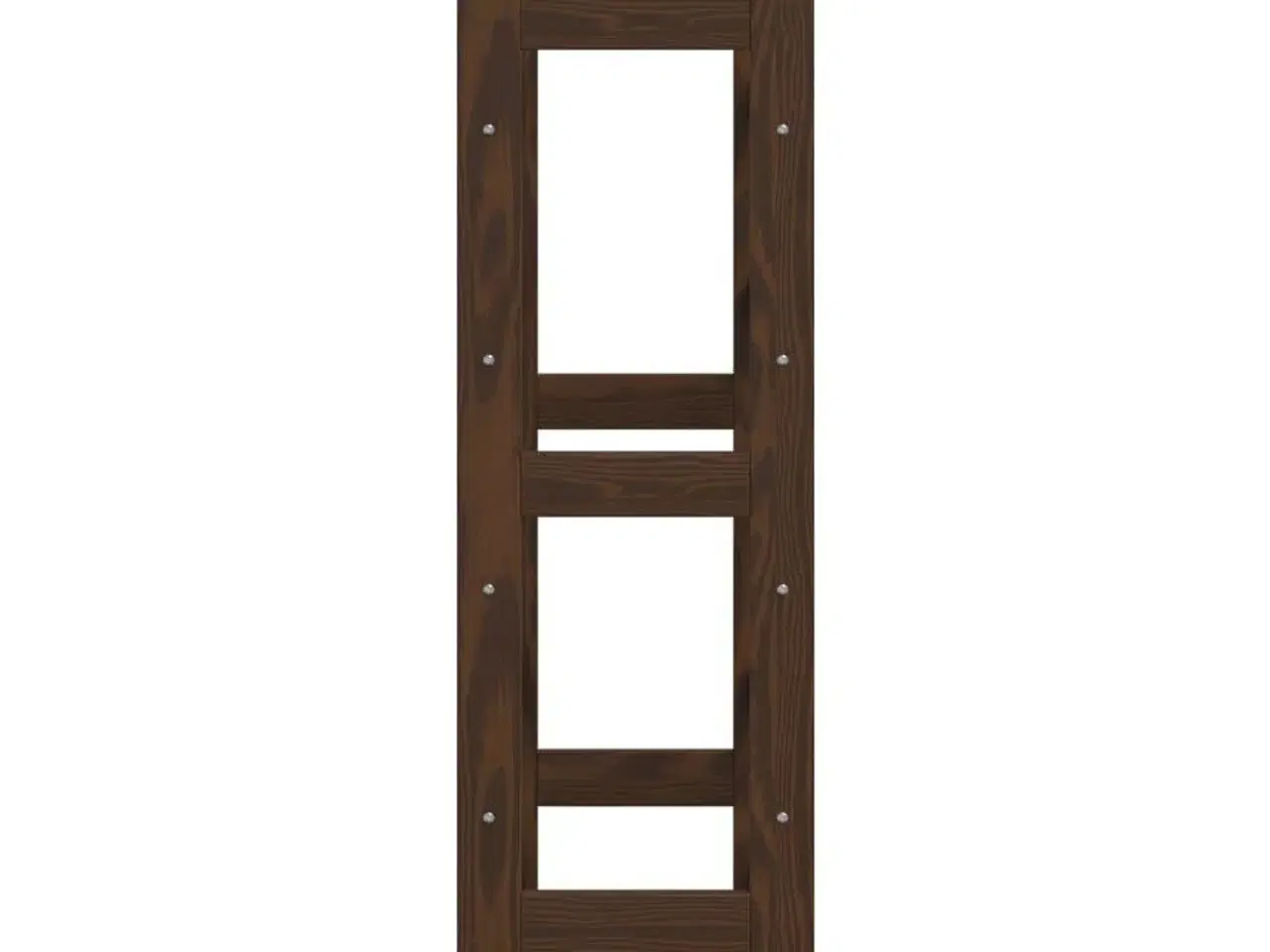 Billede 4 - Vinreol til 30 flasker massivt fyrretræ brun