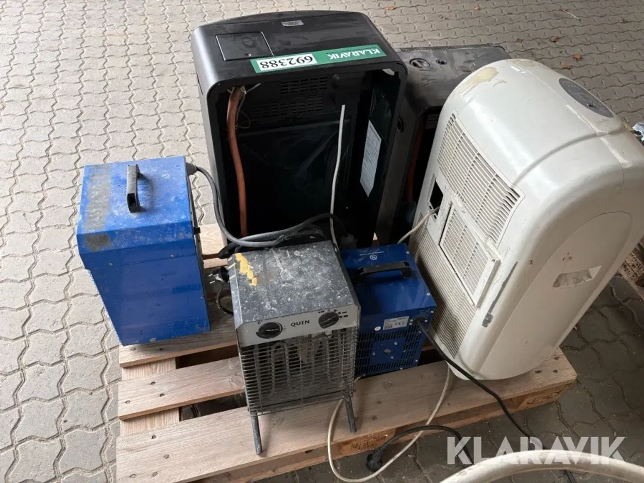 Billede 3 - Elvarmere, affugter og gasvarmer – samlet parti