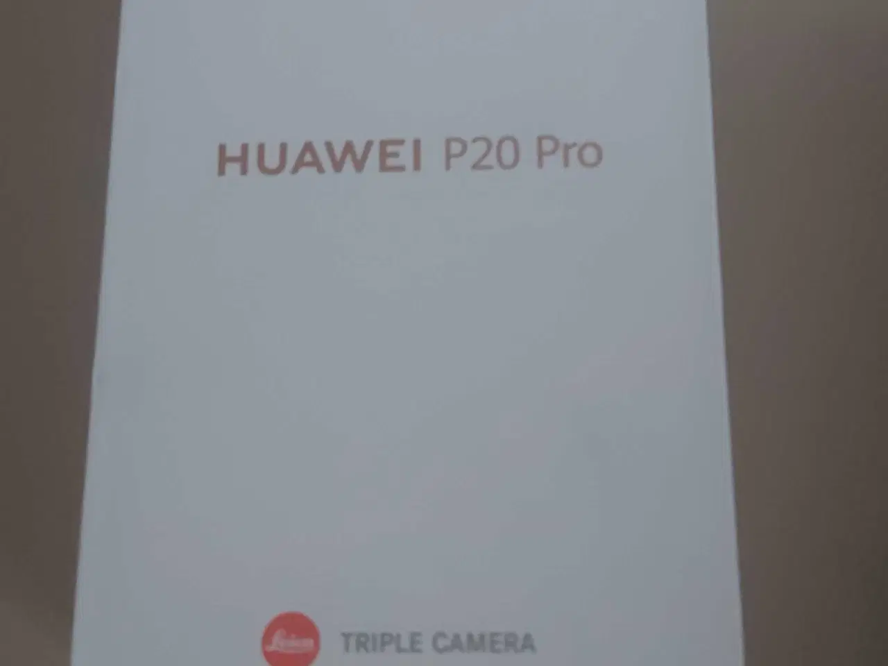 Billede 1 - Huawei P20 Pro