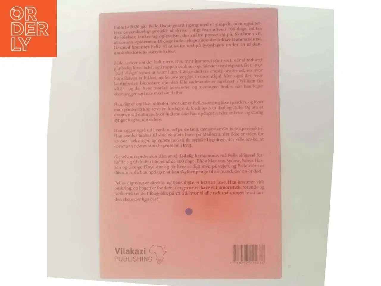 Billede 3 - 100 dage 100 digte : hverdagstanker fra en coronatid af Pelle Hvenegaard (Bog)