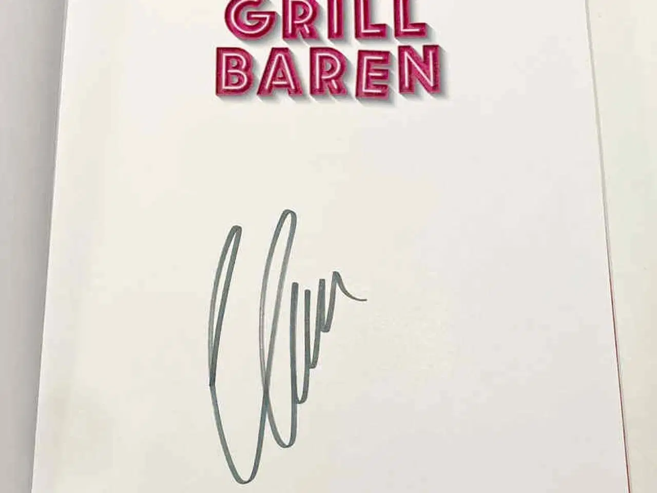 Billede 2 - Grillbaren, kogebog, signeret af Umut Sakarya
