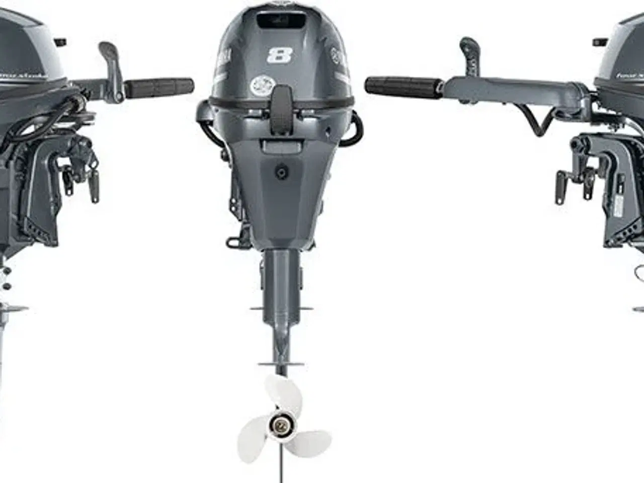 Billede 14 - Yamaha 9,9 HK - Styrehåndtag