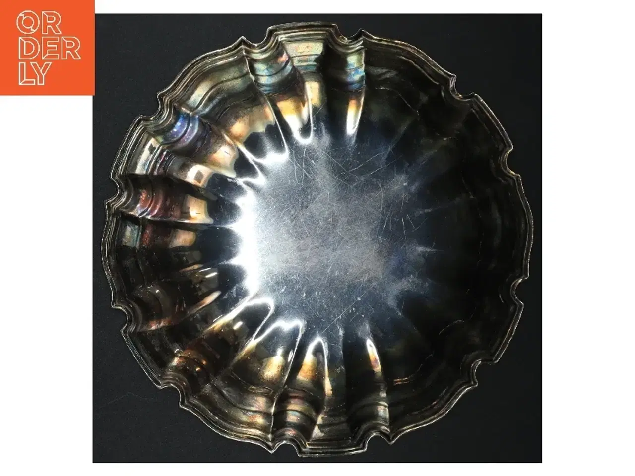 Billede 4 - Sølvplet fad (str. 27 cm)