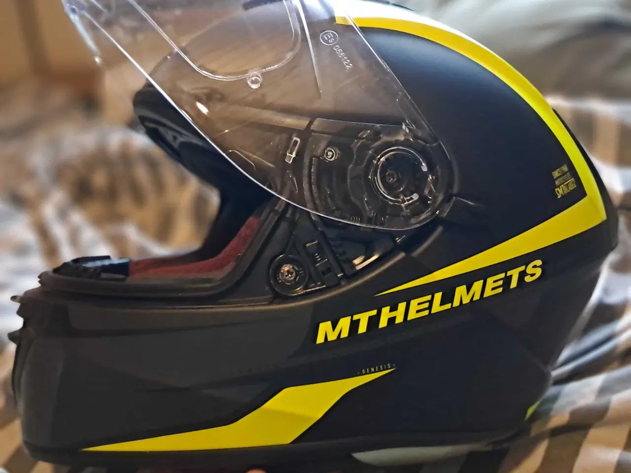 Billede 5 - Mc hjelm med bluetooth str M