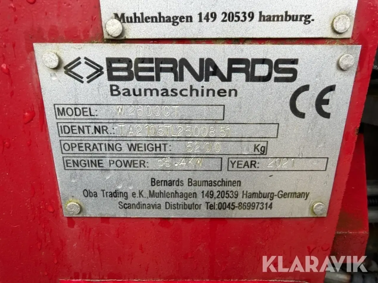 Billede 6 - Minilæsser Bernards Baumaschinen W2600CT