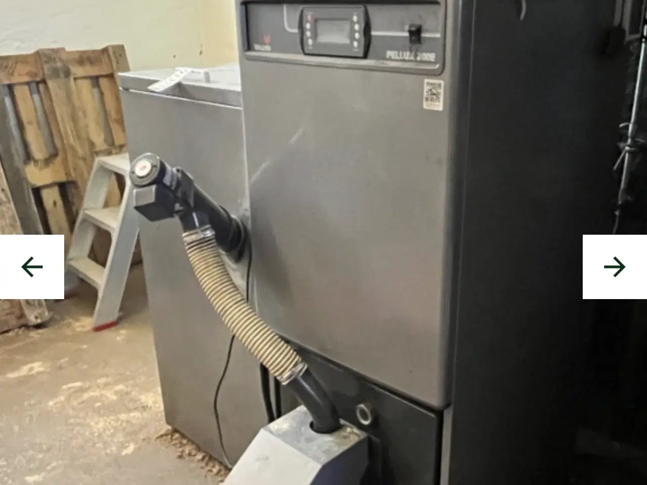 Billede 1 - Vølund pelux 200E pillefyr 