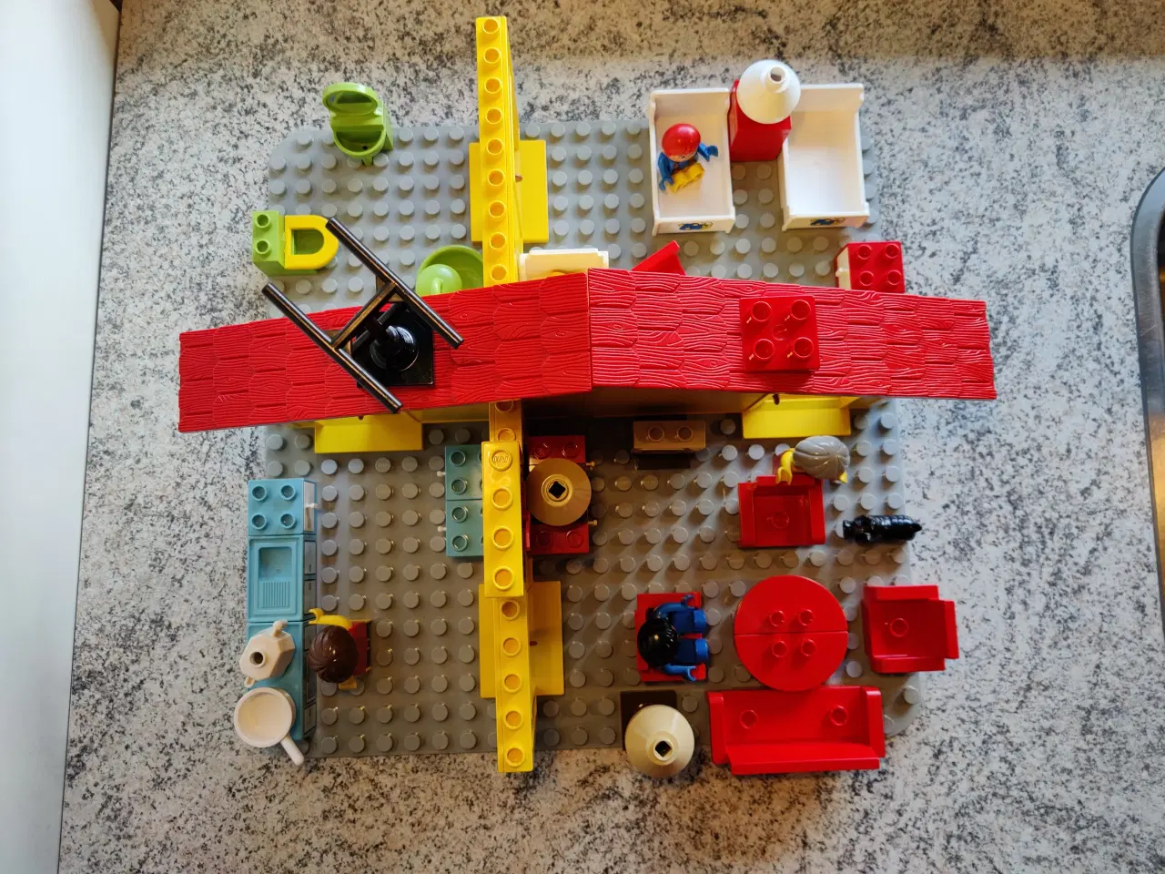 Billede 4 - Lego Duplo 2770 - velholdt hus/dukkehus