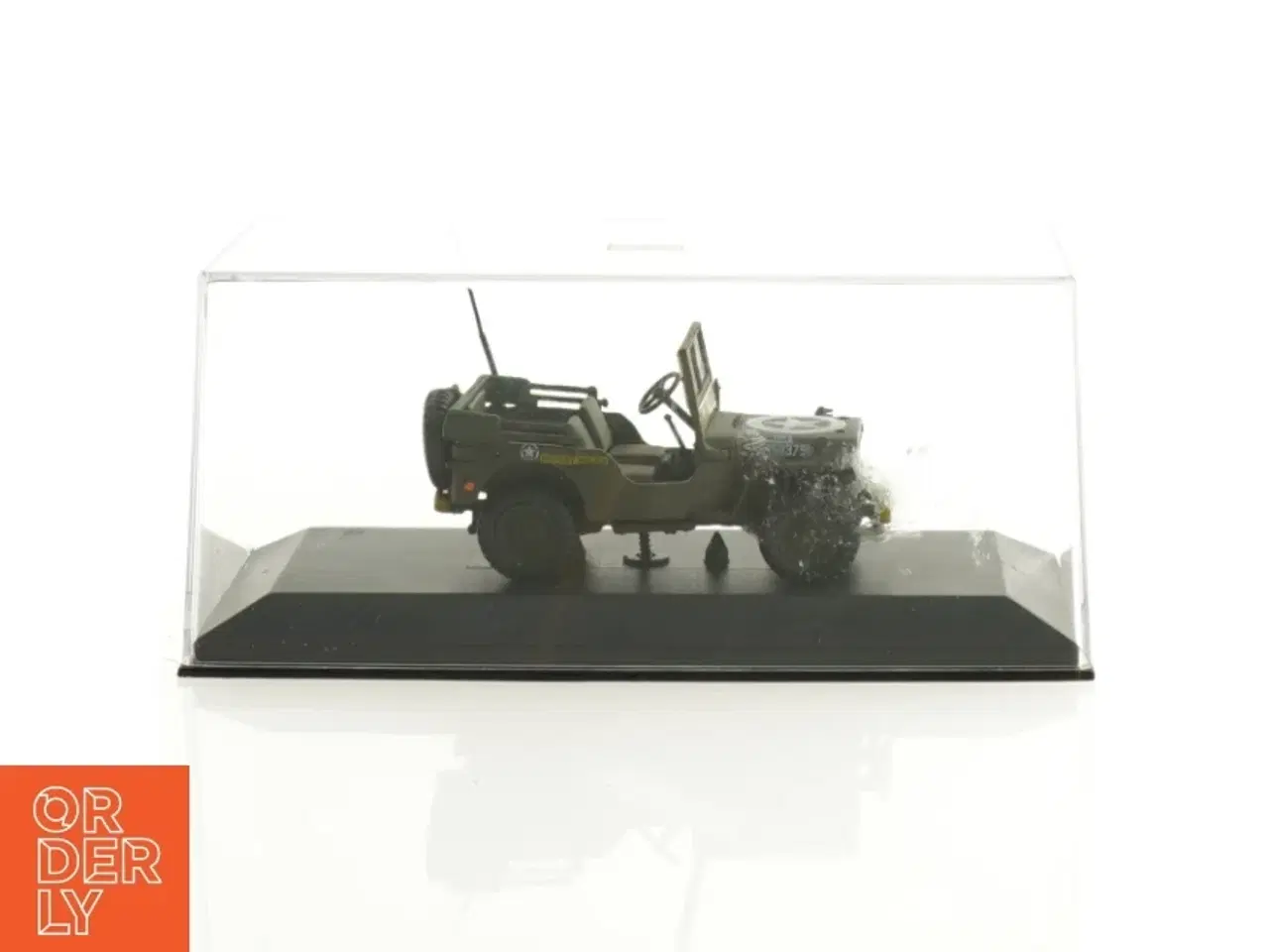 Billede 3 - Militær Jeep Model Bil fra Pauls Model Art i ORIGINAL EMBALLAGE (str. 15 x 7 cm)