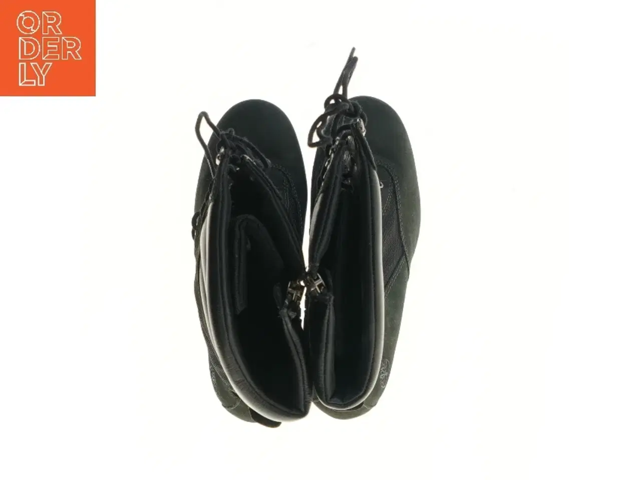 Billede 2 - Mørkeblå støvler med kilehæl fra Timberland (str. 39,5 )