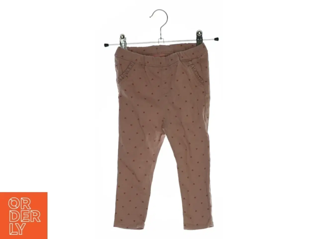 Billede 1 - Cowboy bukser med hjerter fra H&M (str. 86)