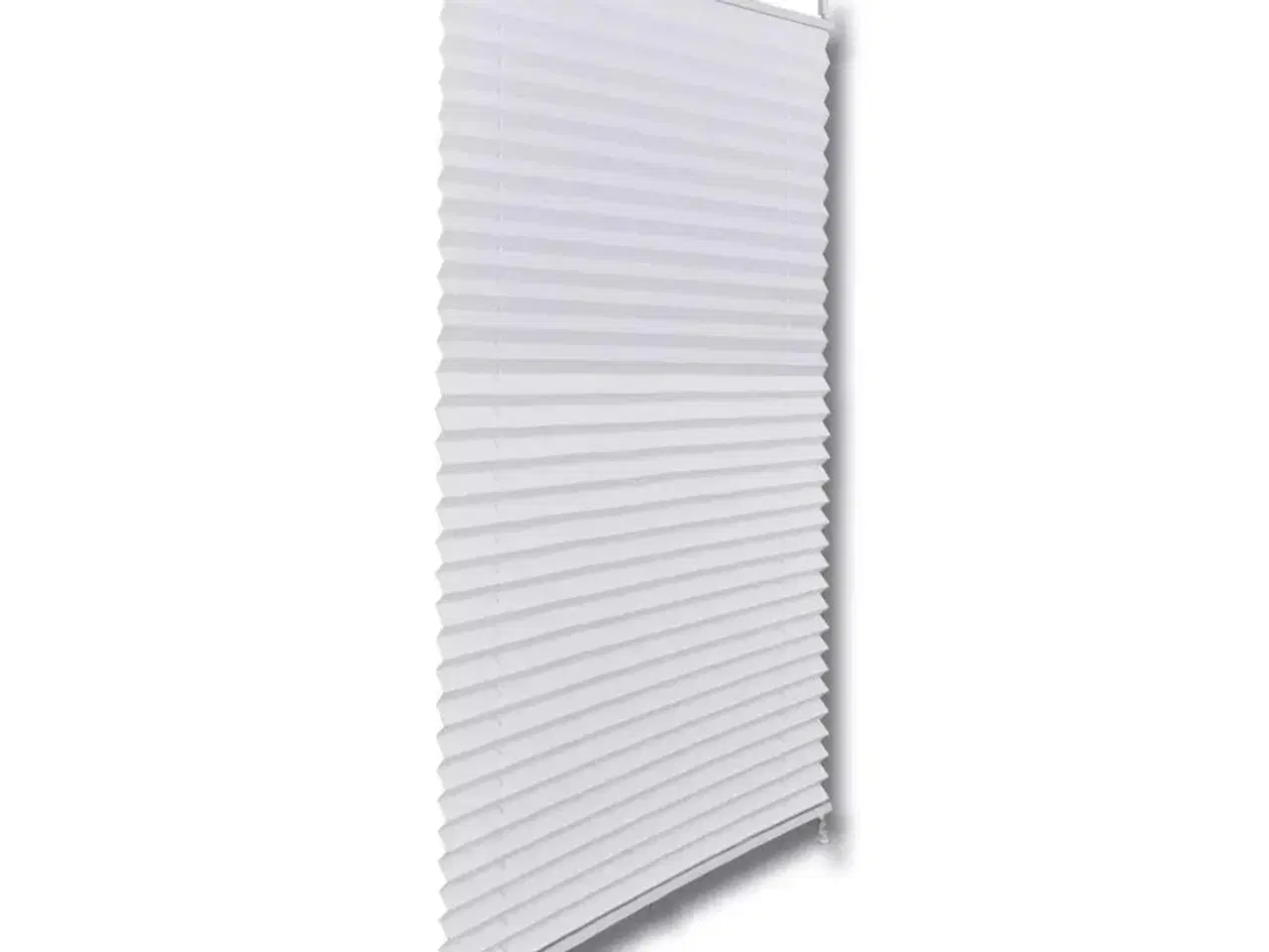 Billede 3 - Plisserede blinde 90x150 cm hvid