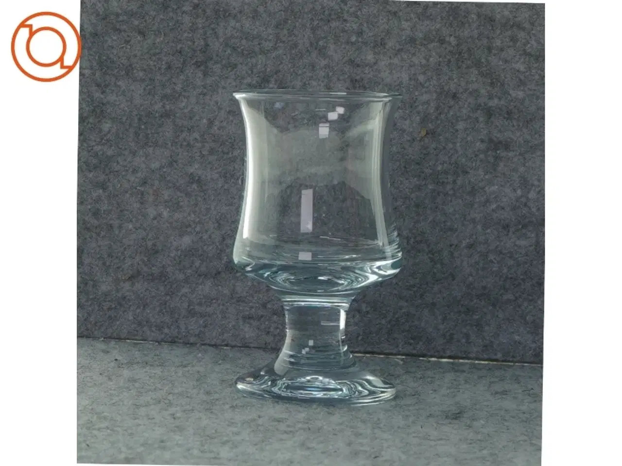 Billede 1 - Skibsglas fra Holmegaard (str. 14 cm)