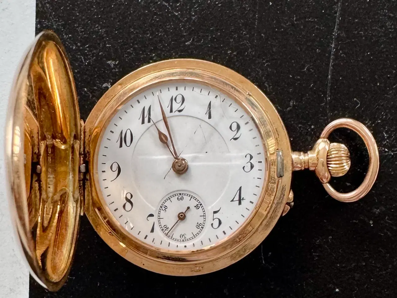 Billede 3 - Dobbeltkapslet lommeur, 14K