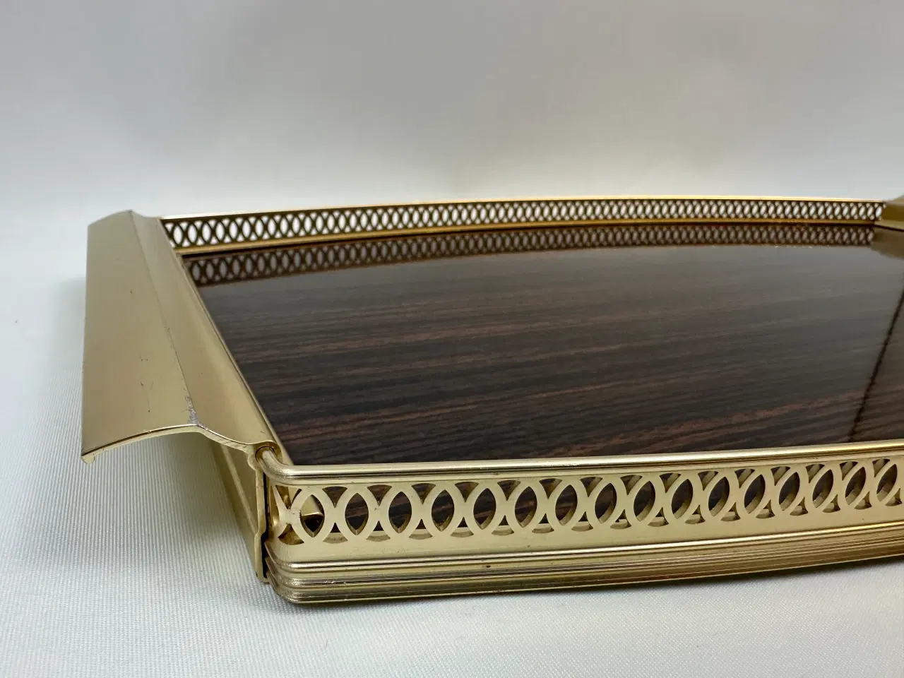Billede 3 - Vintage serveringsbakke / bakke