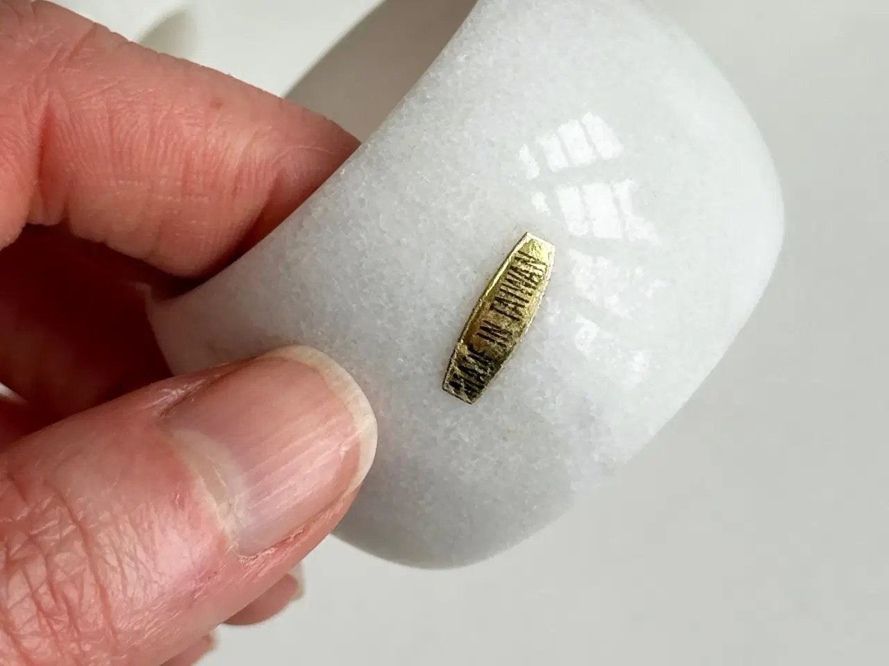 Billede 6 - Servietringe, marmor, 6 stk samlet