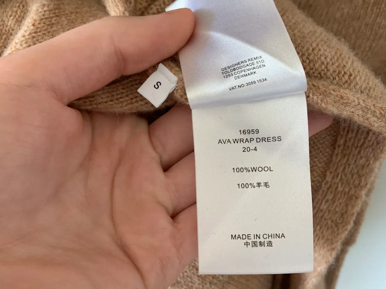 Billede 11 - Designers Remix wrap strikkjole 