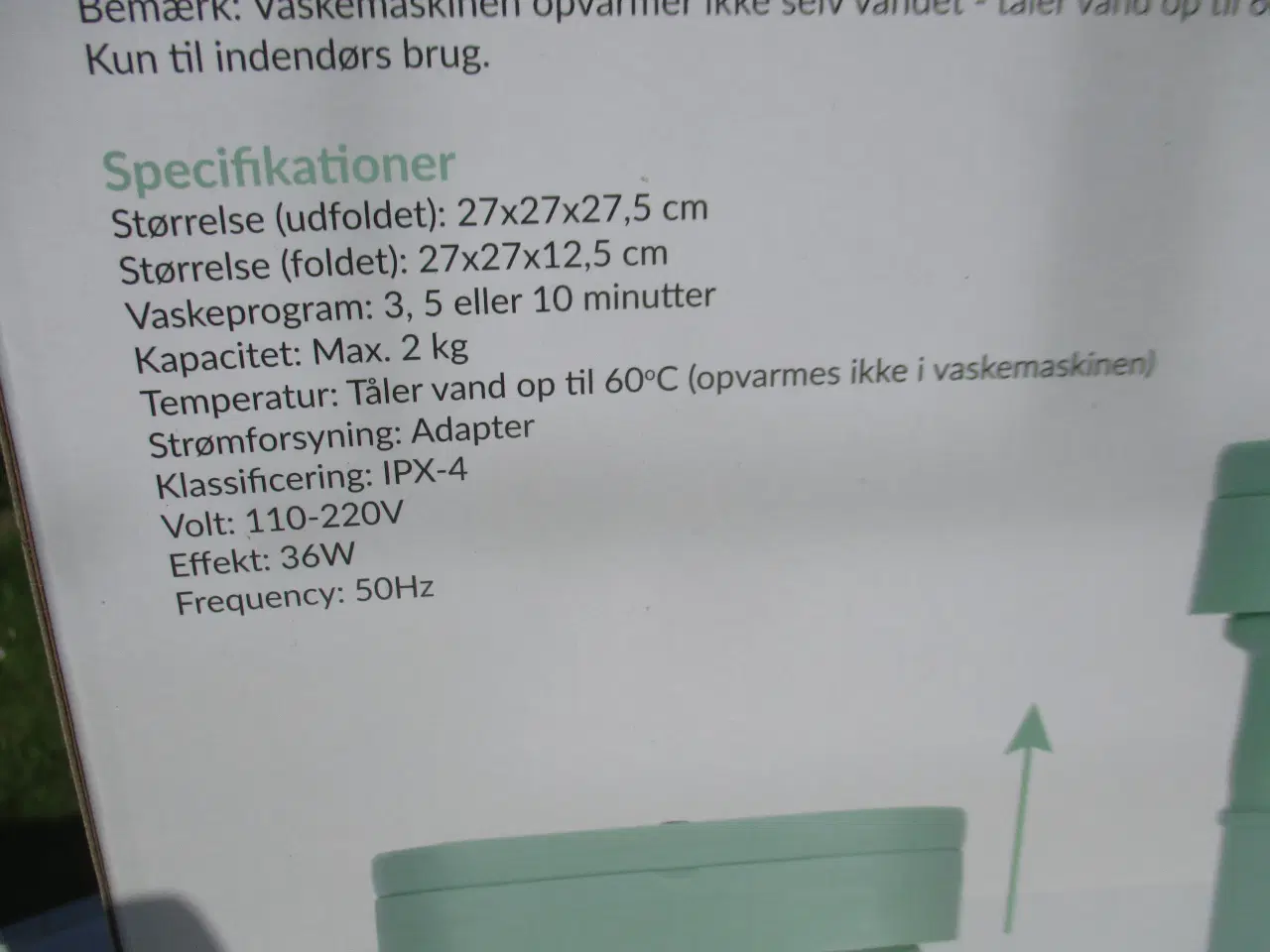 Billede 5 - vaskemaskine til camping