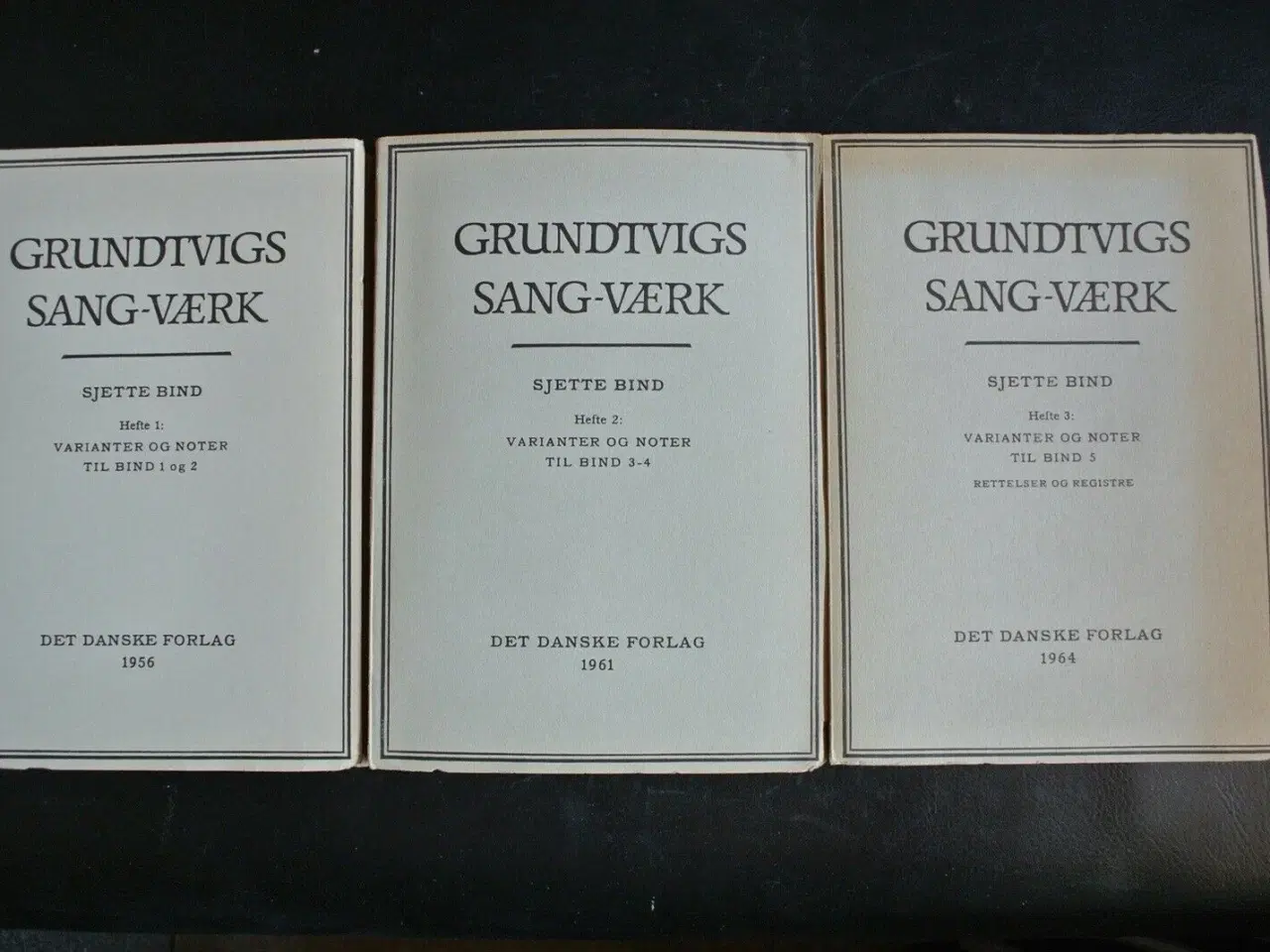 Billede 4 - grundtvigs sang-værk 1-6 i 12 bind, af nikolaj fre