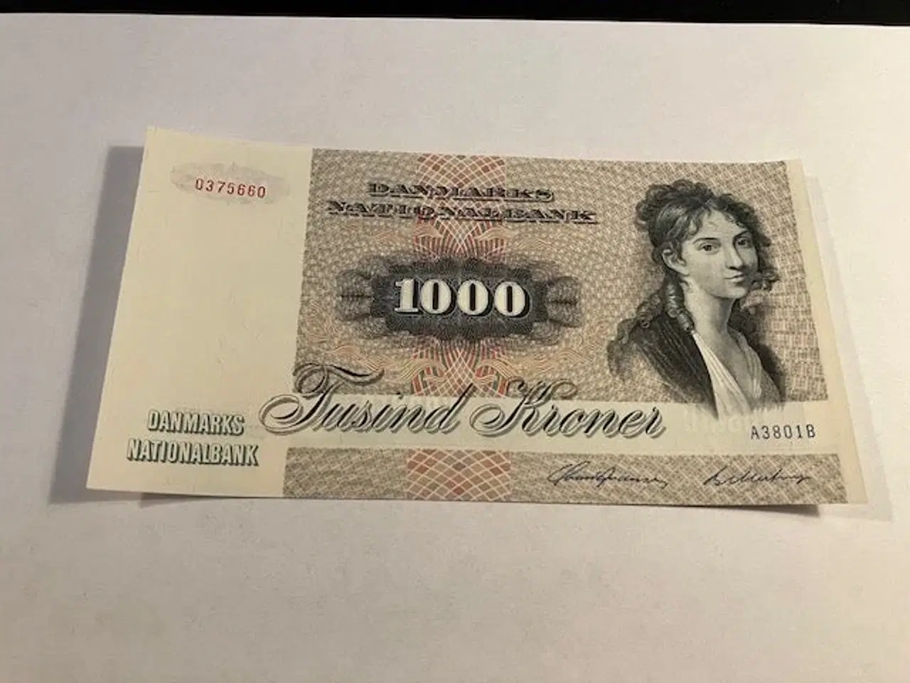 Billede 1 - 1000 Kroner Danmark 1980