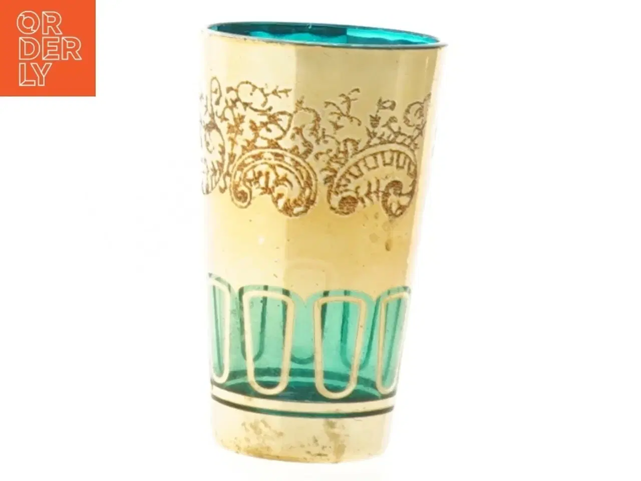 Billede 2 - Dekorativt glas (str. 9,5x5,5 cm)