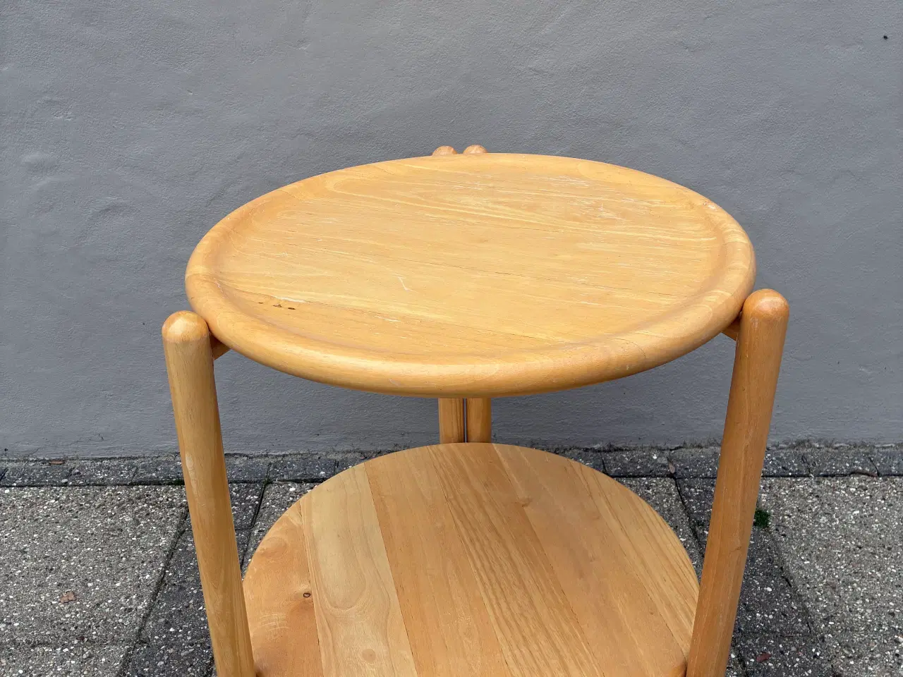 Billede 2 - Bakkebord i bøg fra 1970’erne