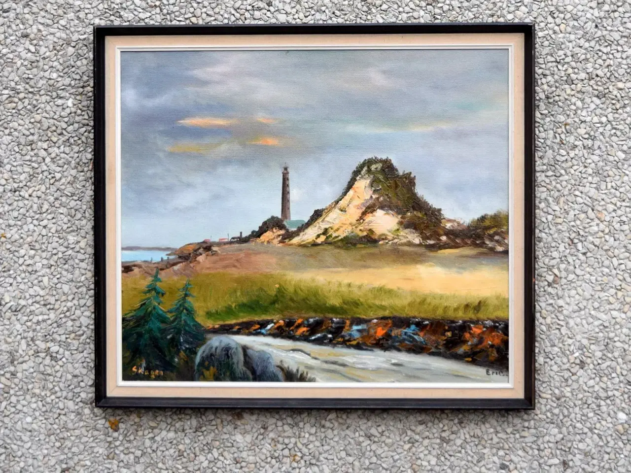 Billede 3 - Skagen-maleri af ubekendt kunstner