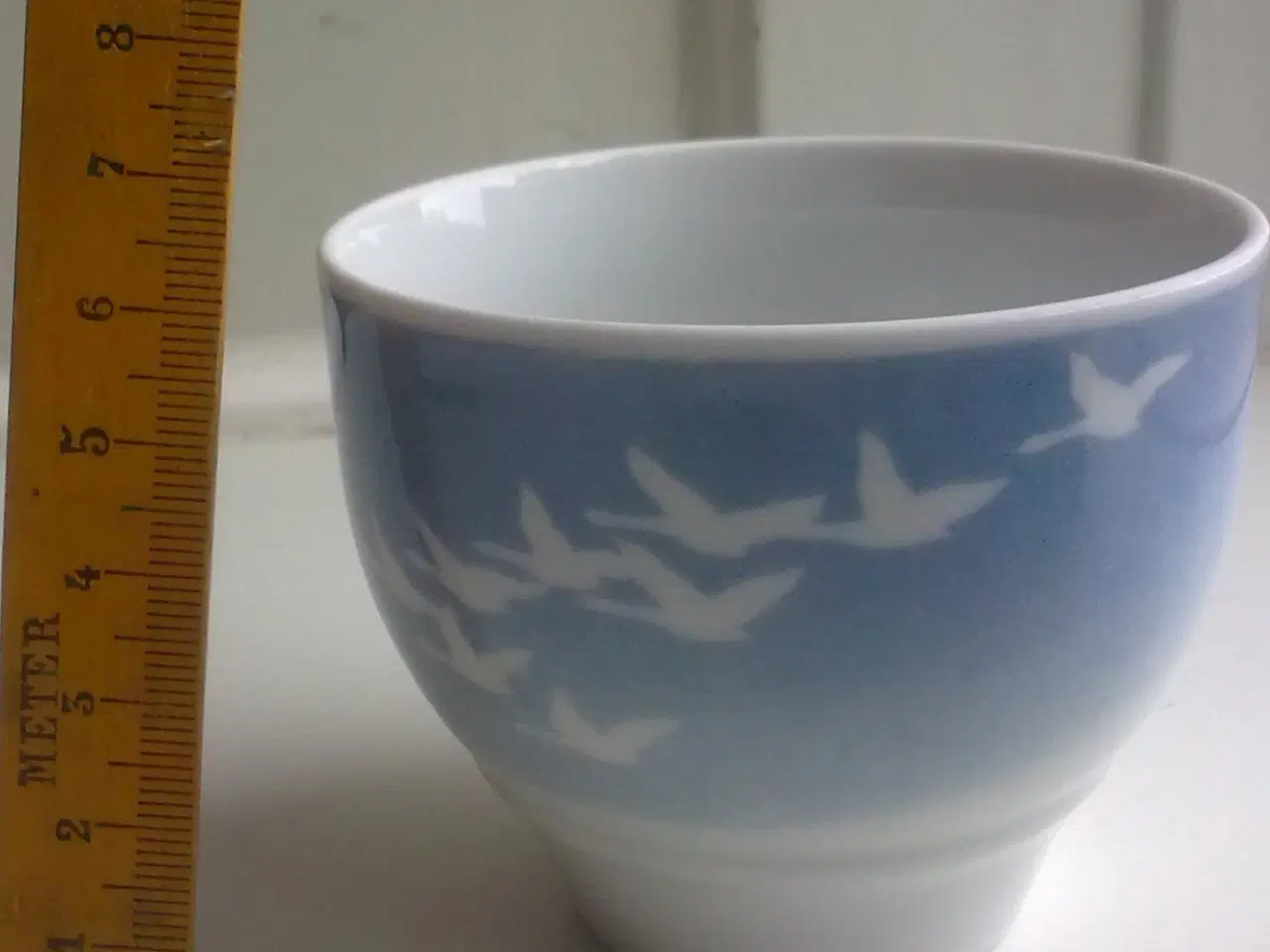 Billede 18 - Pottehoved KERAMIK plantepotte & LYSblå sjov!