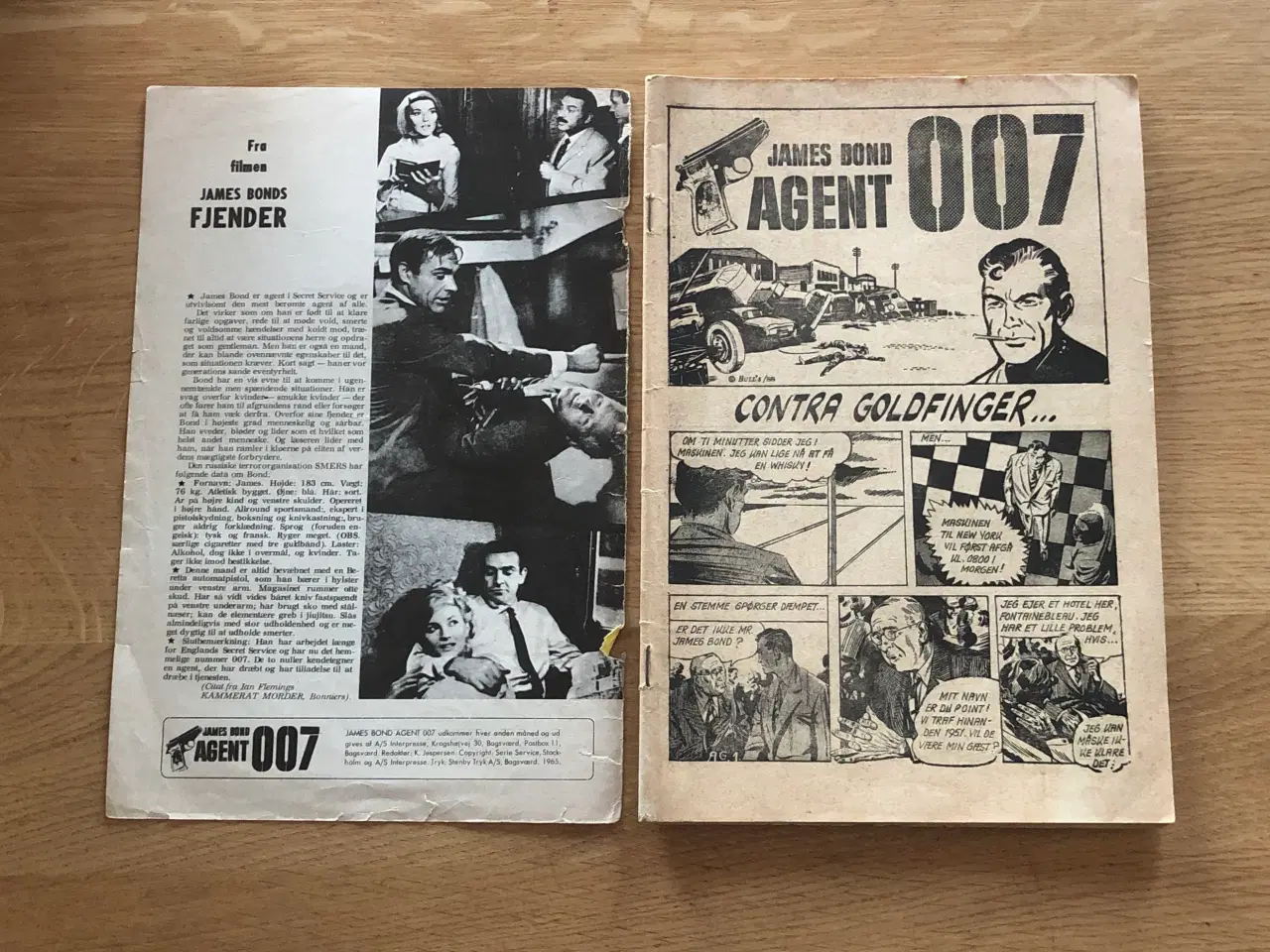 Billede 2 - Agent 007 James Bond 1965 nr. 2, Contra Goldfinger