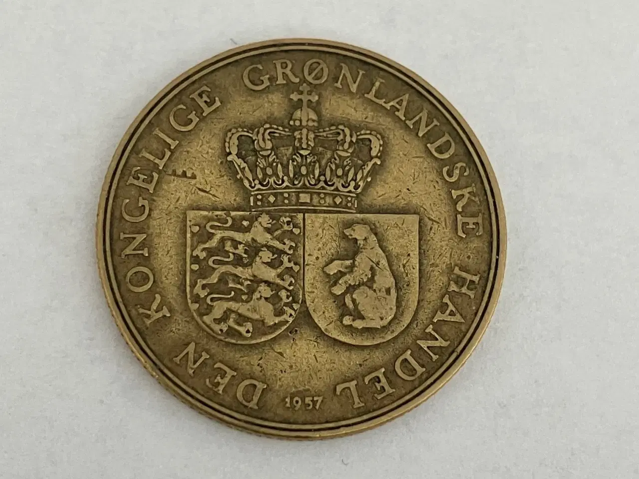 Billede 2 - 1 Krone Grønland 1957