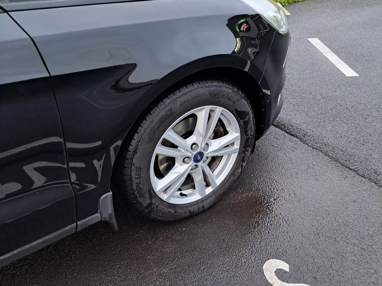 Billede 2 - 17" alufælge med vinterdæk til Ford