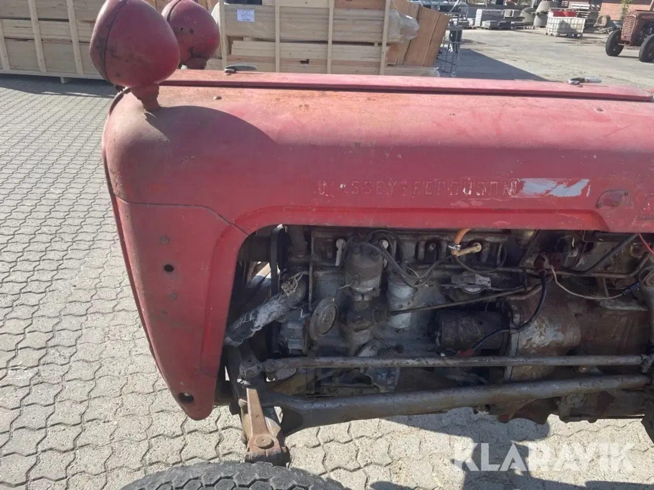 Billede 12 - Veterantraktor Massey-Ferguson 35