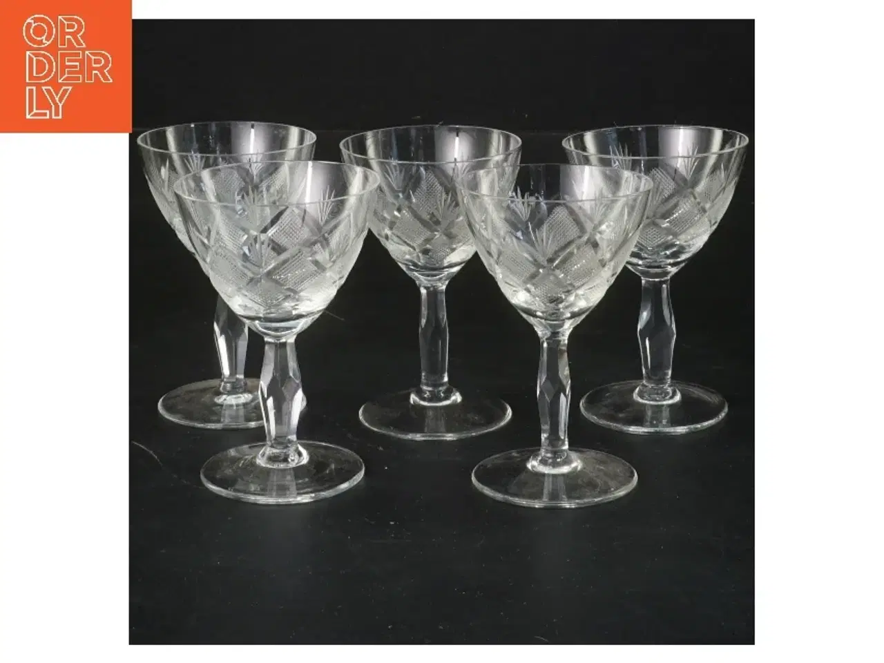 Billede 1 - Lyngby Wien Antik drikkeglas, snapeglas