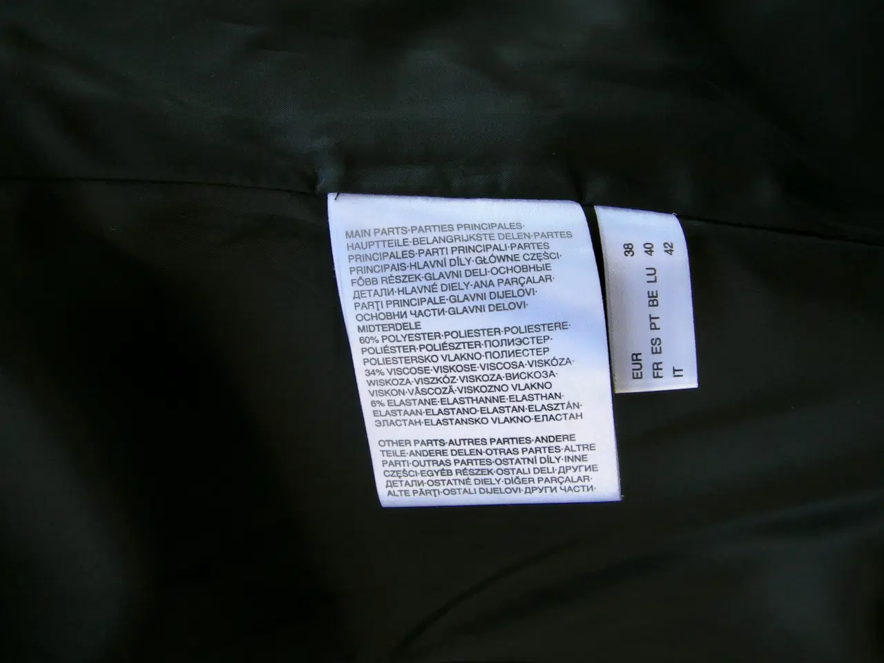 Billede 7 - Figursyet blazer fra CANDA STR. 38, Mellemgrå 