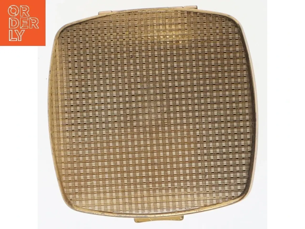 Billede 2 - Vintage pudderdåse med spejl fra Melissa (str. 6x6 cm)