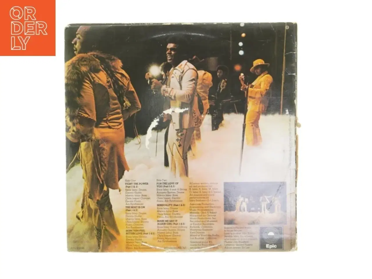 Billede 2 - The Isley Brothers - The Heat Is On LP fra Epic