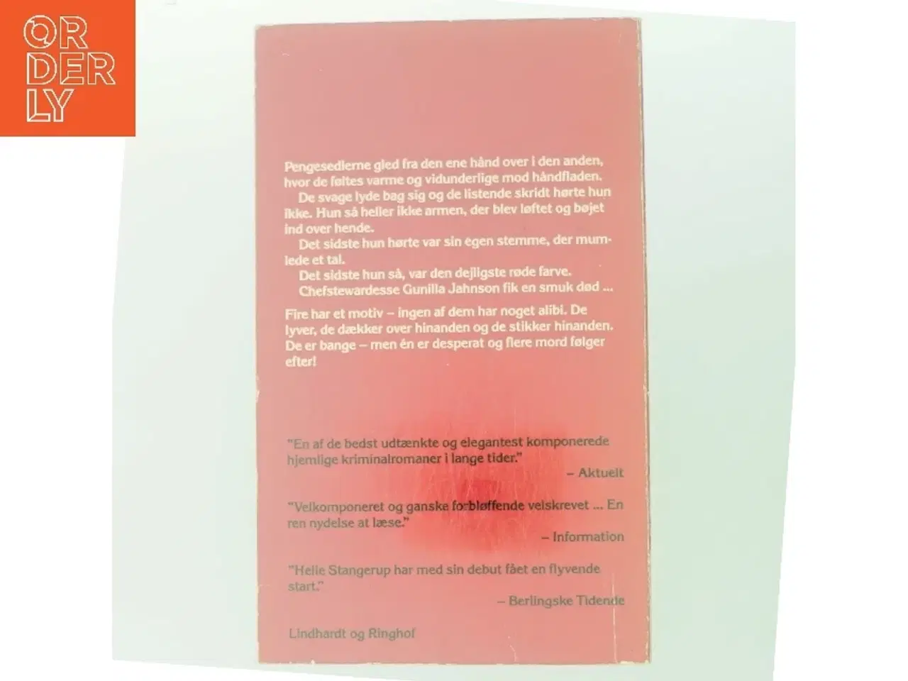 Billede 3 - Gravskrift for Rødhætte af Helle Stangerup (Bog)