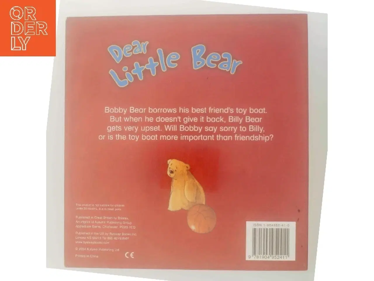 Billede 3 - Dear Little Bear (Bog)