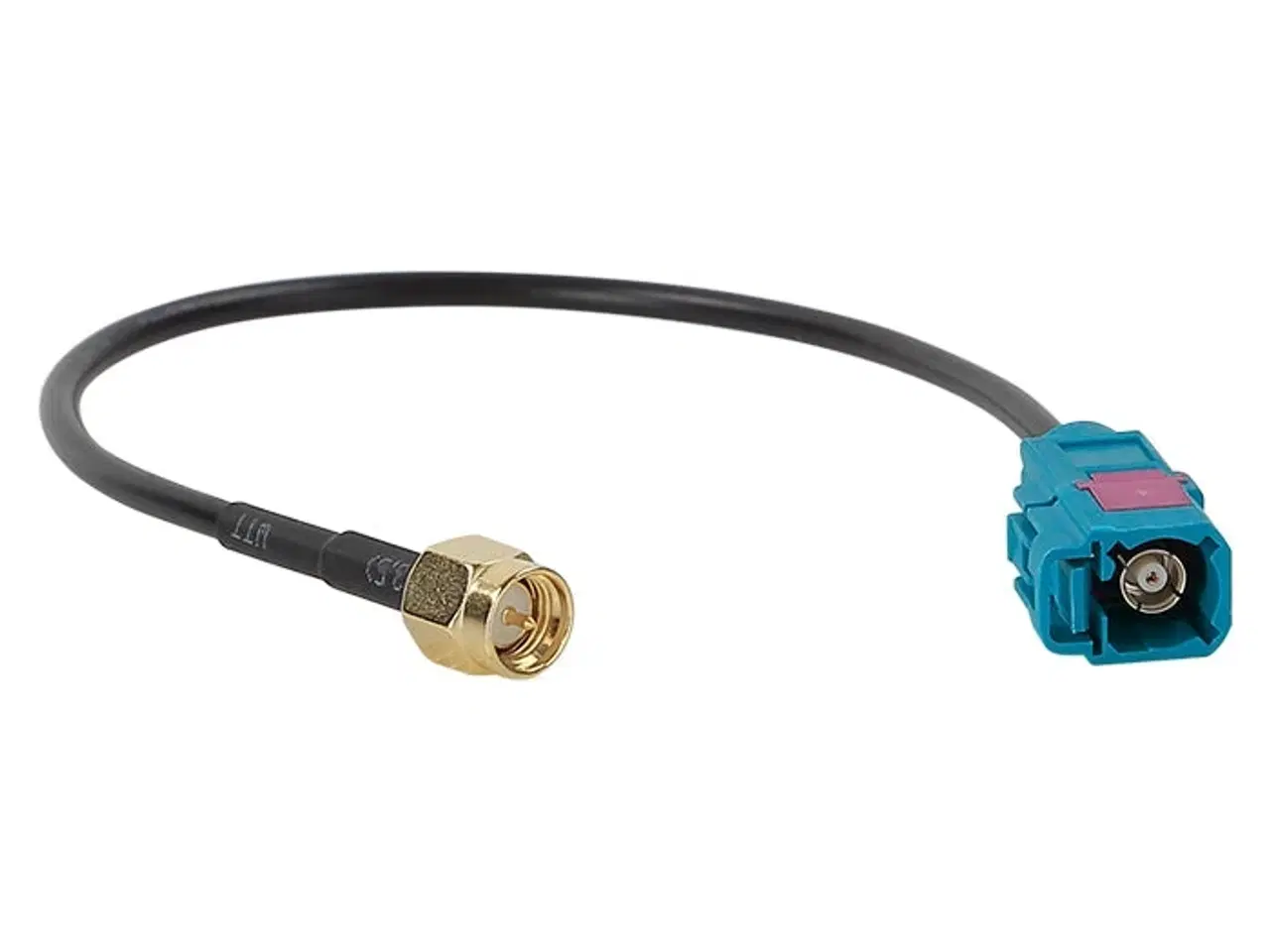 Billede 1 - ACV Adapter Fakra Z hun til SMA han 20 cm.