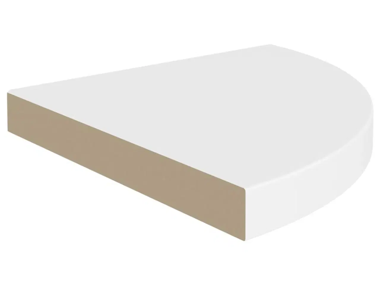 Billede 4 - Hjørnehylder 2 stk. 35x35x3,8 cm MDF hvid