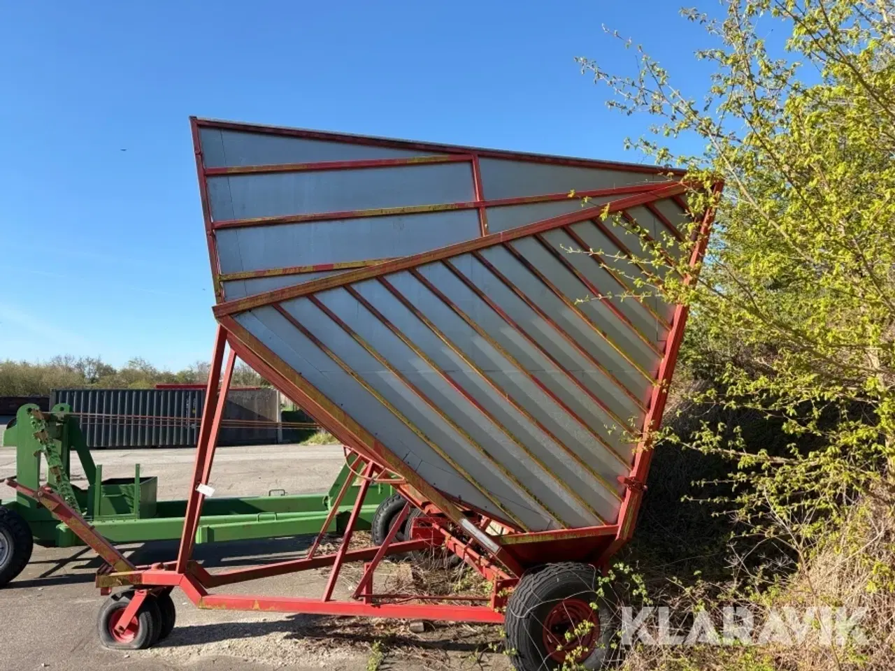 Billede 4 - Halmvogn med sider - 1 styk