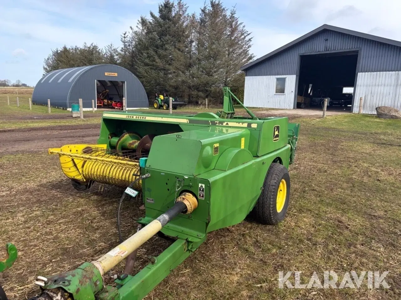 Billede 1 - Ballepresser John Deere 456A