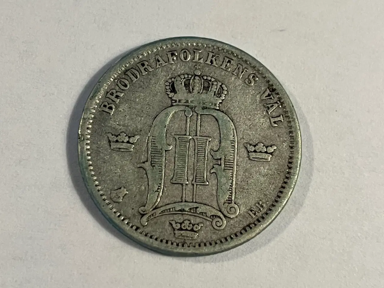 Billede 2 - 50 øre 1898 Sweden