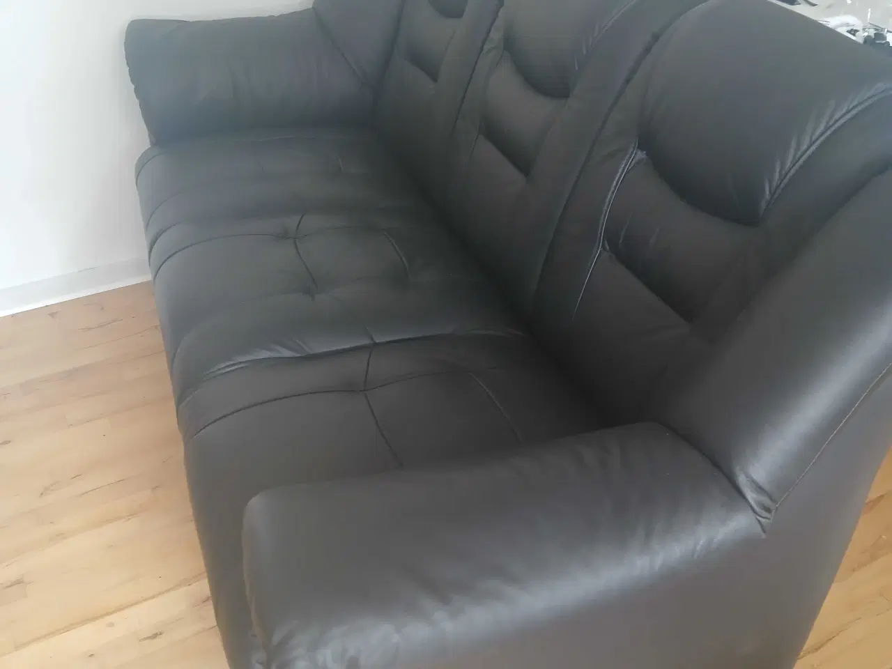 Billede 3 - Superflot lædersofa 