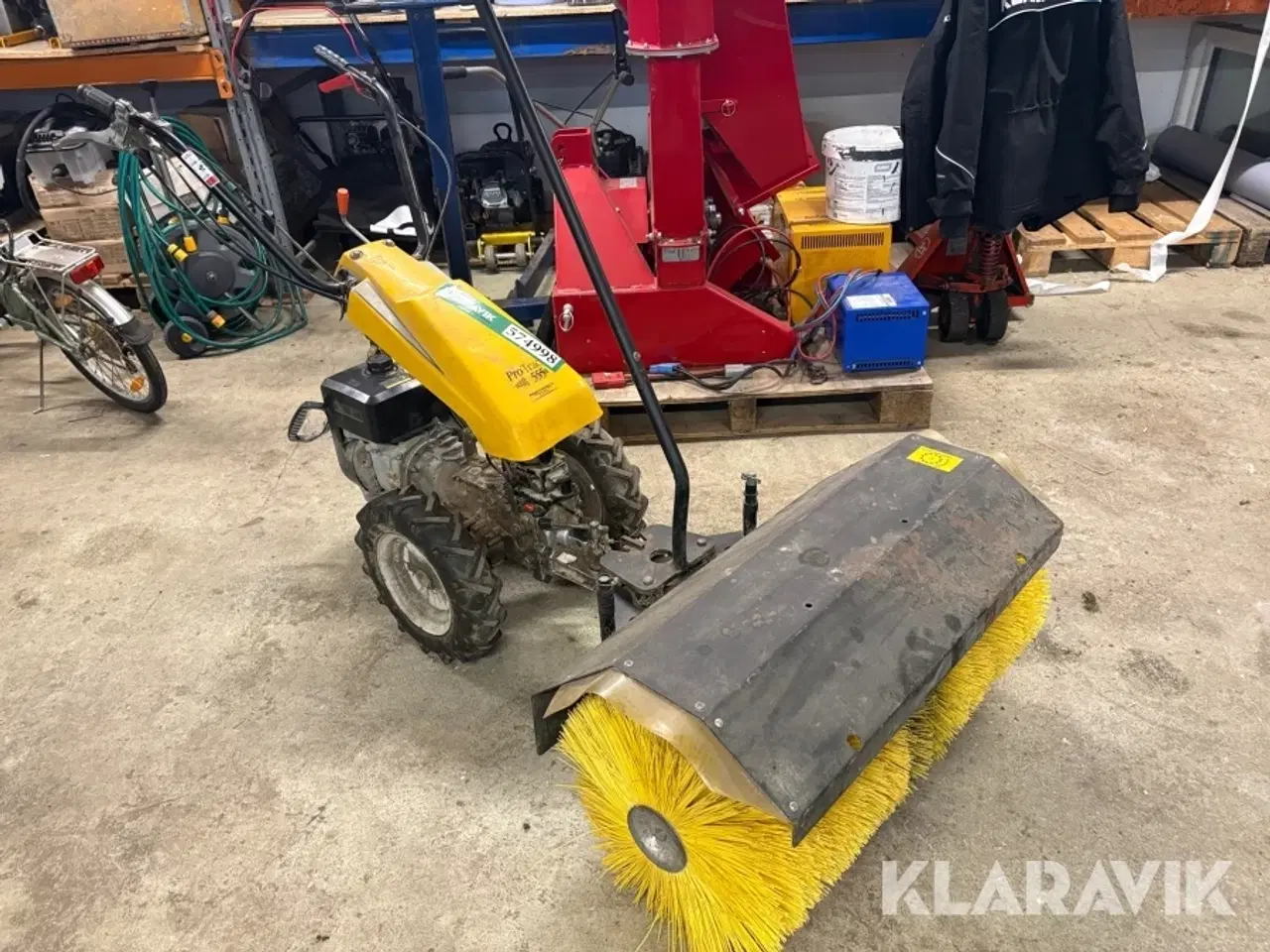 Billede 3 - Fejemaskine Texas Pro-trac 555