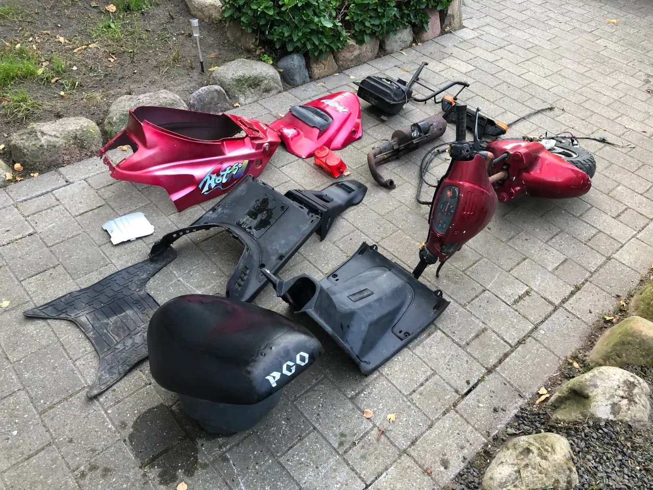 Billede 4 - Jeg har nogle deler liggende til Pgo hot 50
