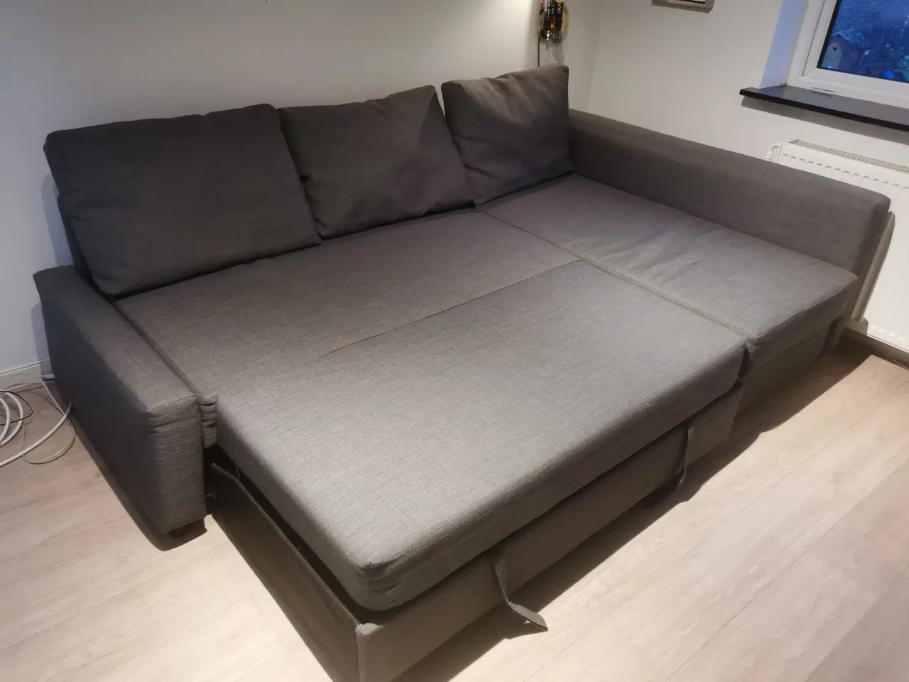 Billede 2 - Sovesofa, hjørnesofa med magasin - som ny